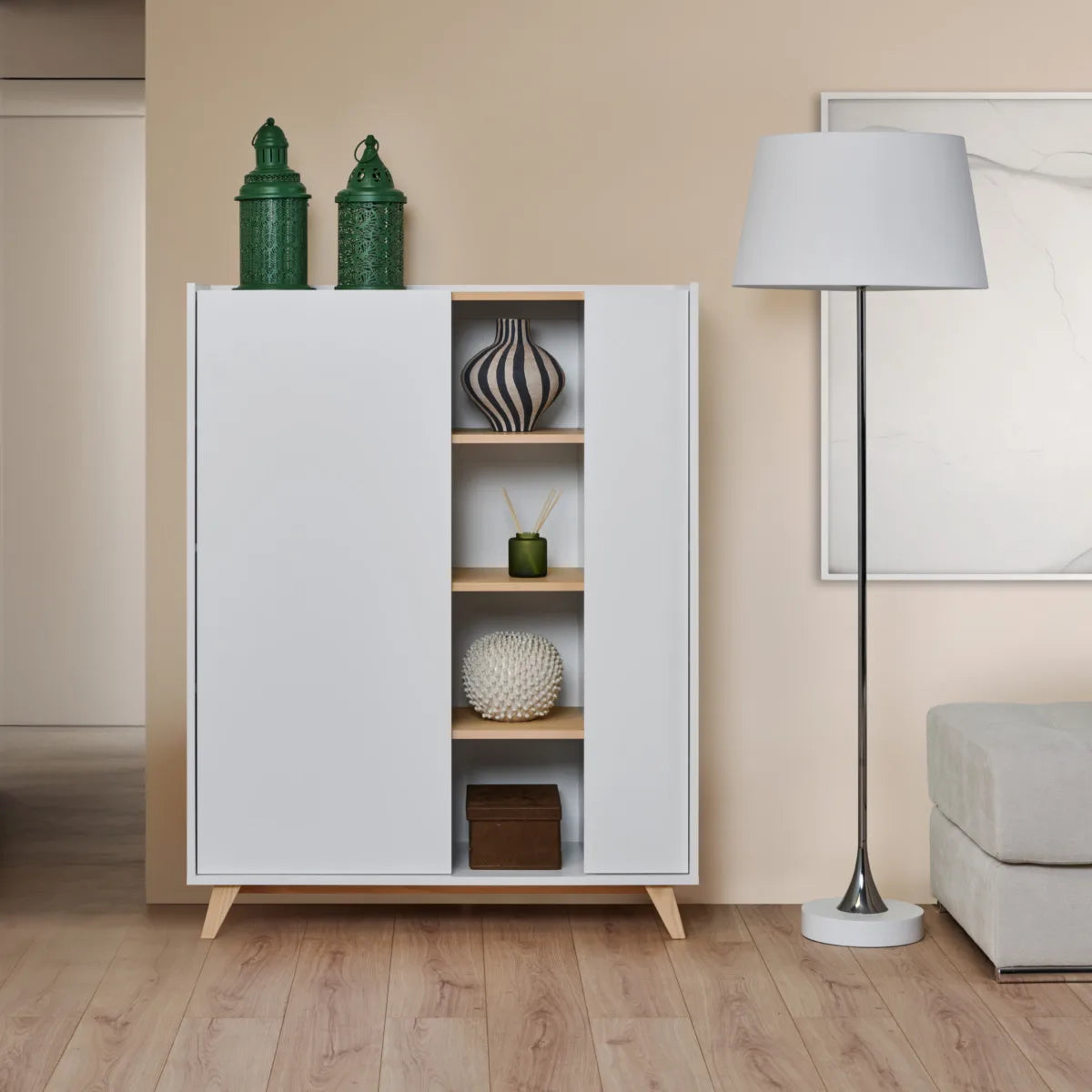 Ibiza com 2 Portas e 3 Prateleiras