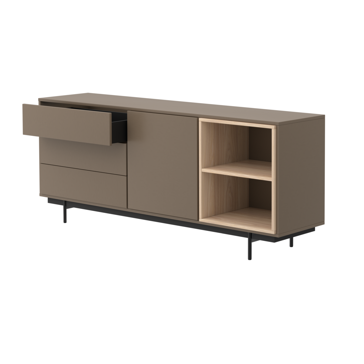 Malmo com 3 Gavetas e 1 Porta